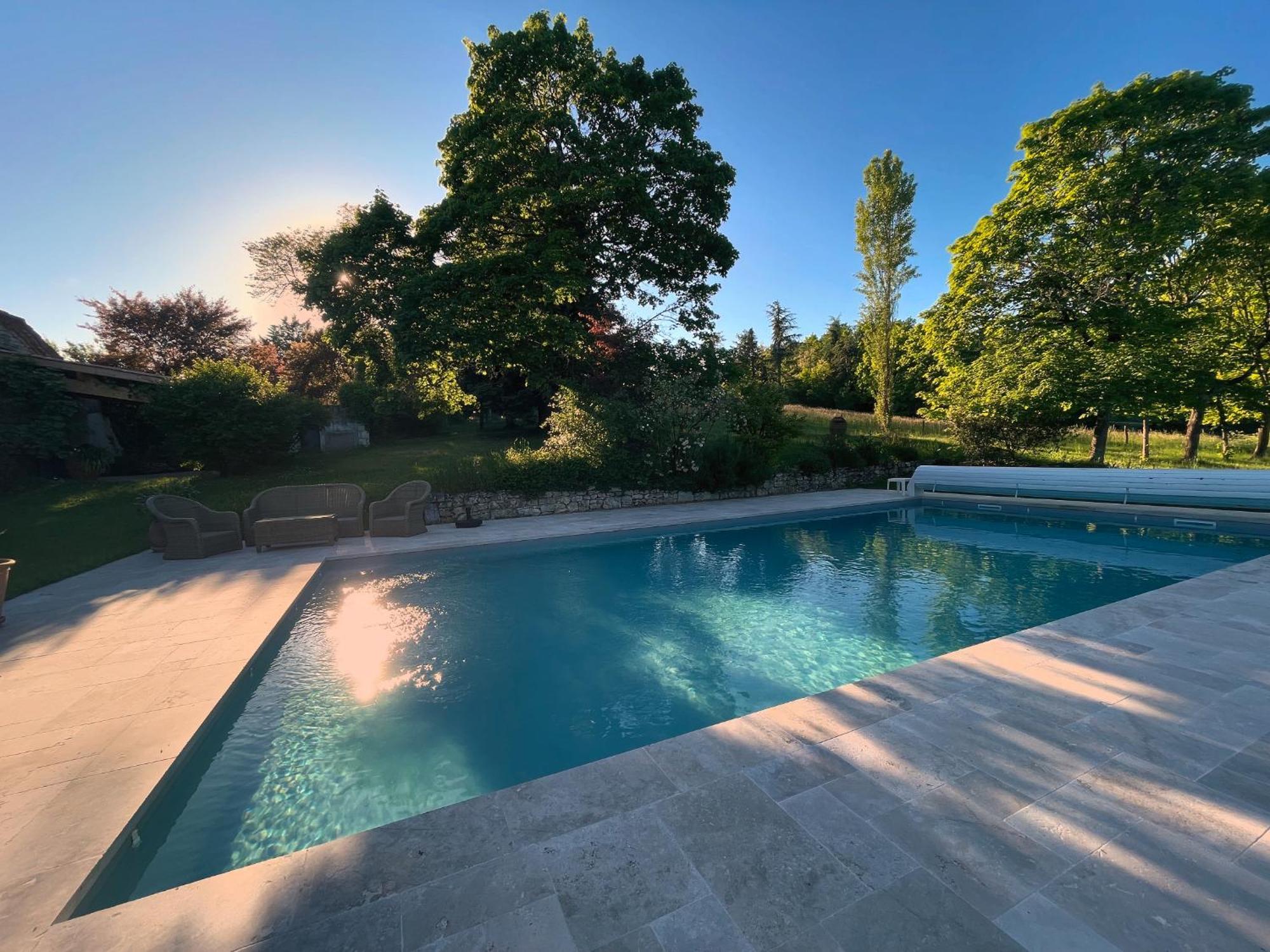 Bed and Breakfast La Grange Du Barry Belveze Exterior foto